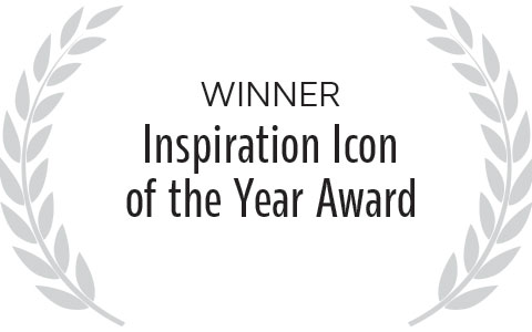 Eric Fisher is the winner of the Inspiration Icon of the Year Award